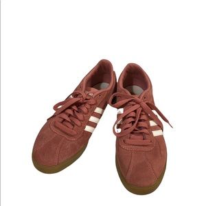 Adidas Court Tennis Shoes Salmon Pink